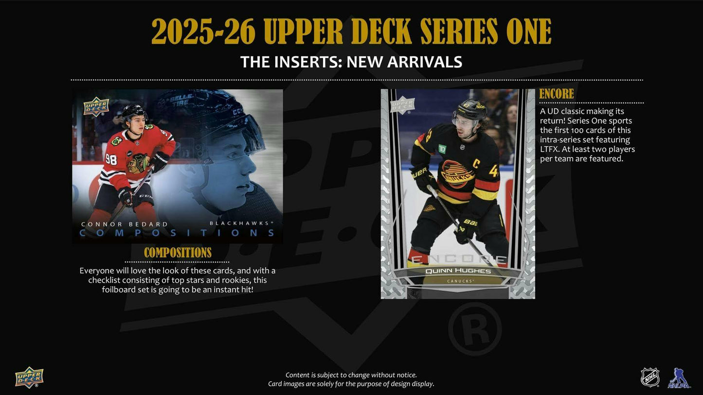 Upper Deck 2025-26 Series 1 Hockey Collector's Tin