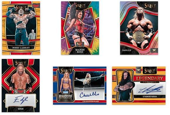 2022 Panini Select WWE Wrestling HOBBY box (12 pks/bx)