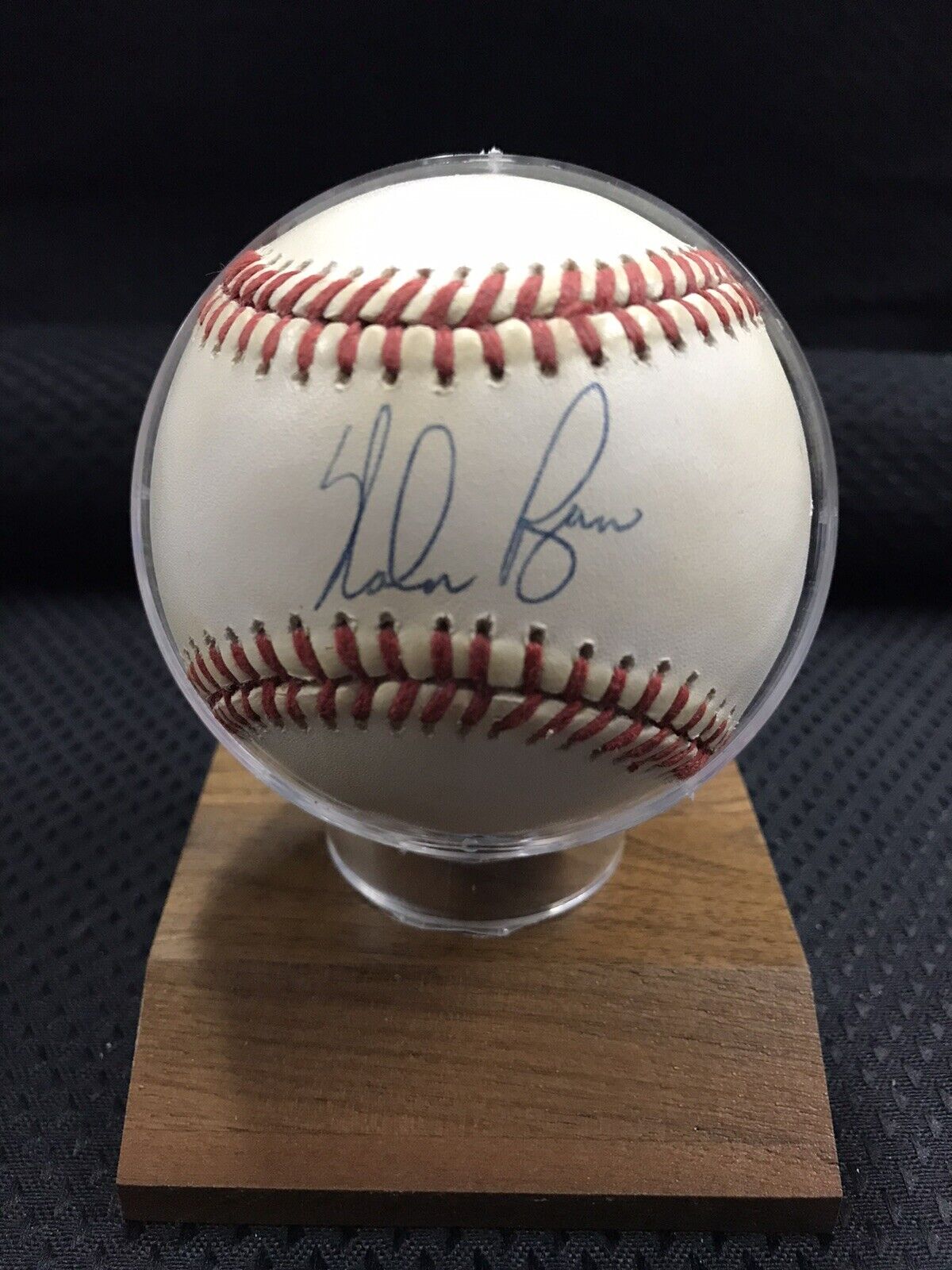 Nolan Ryan Signed Autographed OAL Baseball *JSA Certified* W/ Cube