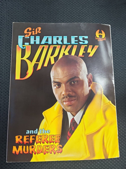 1993 SIR CHARLES BARKLEY AND THE REFEREE MURDERS MAGAZINE HAMILTON COMICS