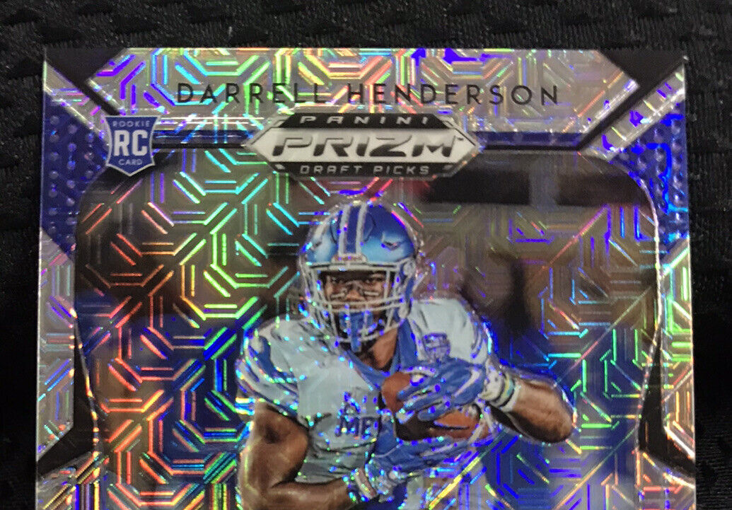 2019 Panini Prizm Draft Picks Darrell Henderson #127 RC Auto Mojo Prizm #17/20