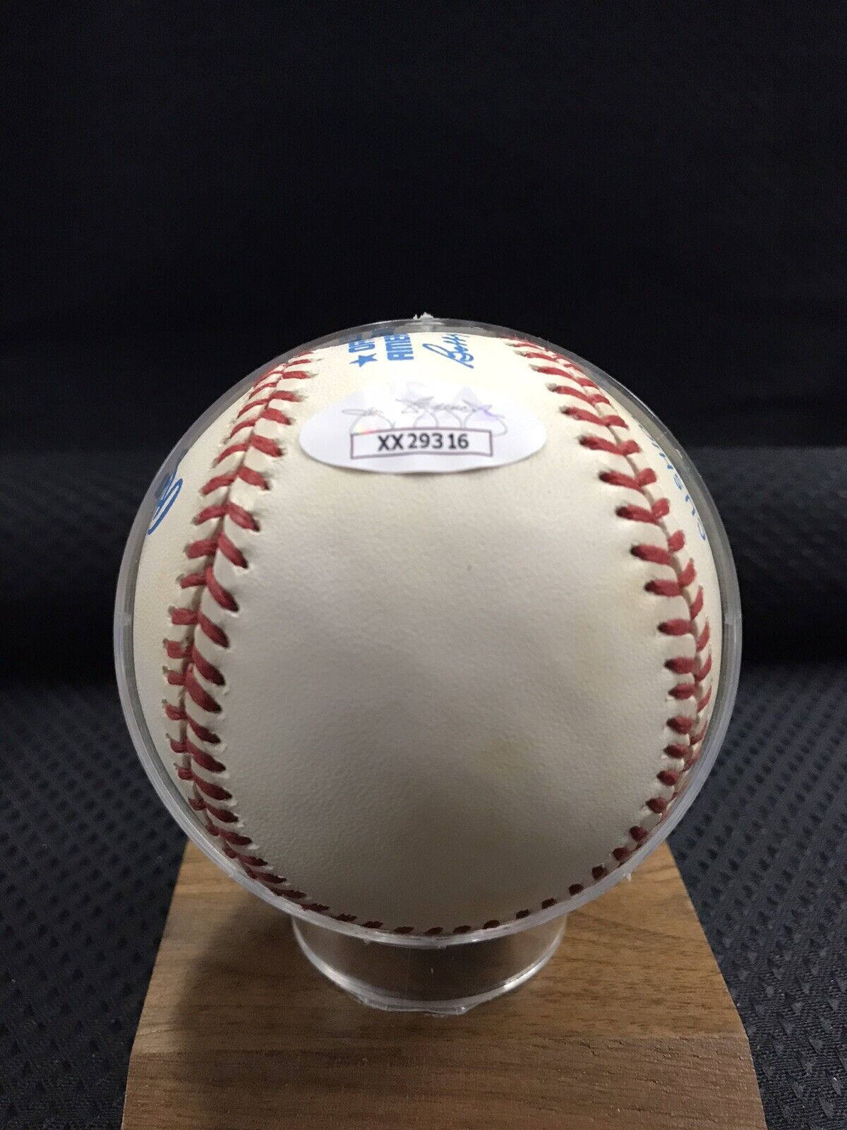 Derek Jeter Signed Rawlings Baseball JSA COA LOA Official League Baseball