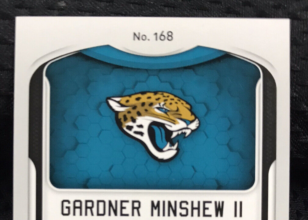 2019 CERTIFIED MIRROR TEAL GARDNER MINSHEW AUTOGRAPH RC 40/50 - JAGS/EAGLES SP