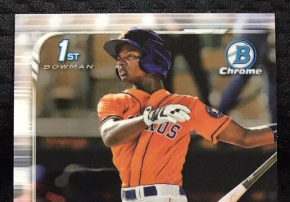 2019 Bowman Chrome 1st Freudis Nova Prospect Auto Autograph Houston Astros 📈