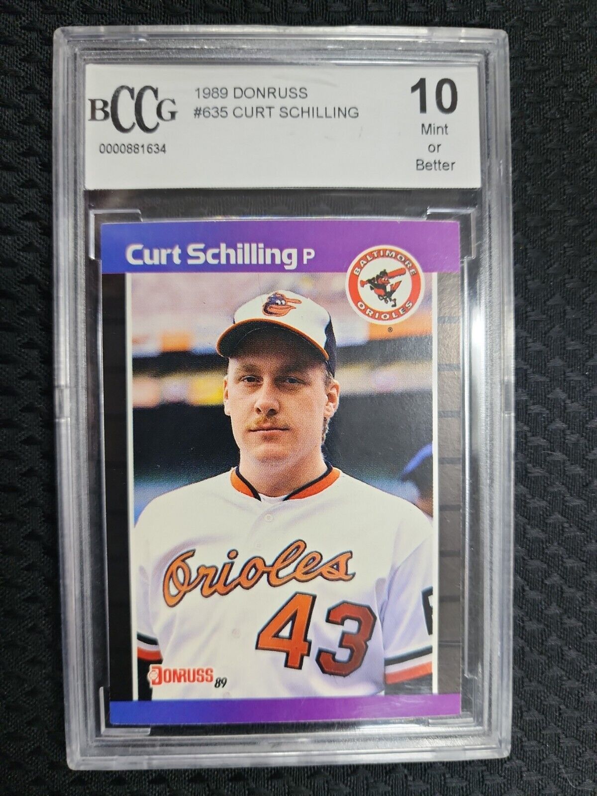 Curt Schilling Baseball Card