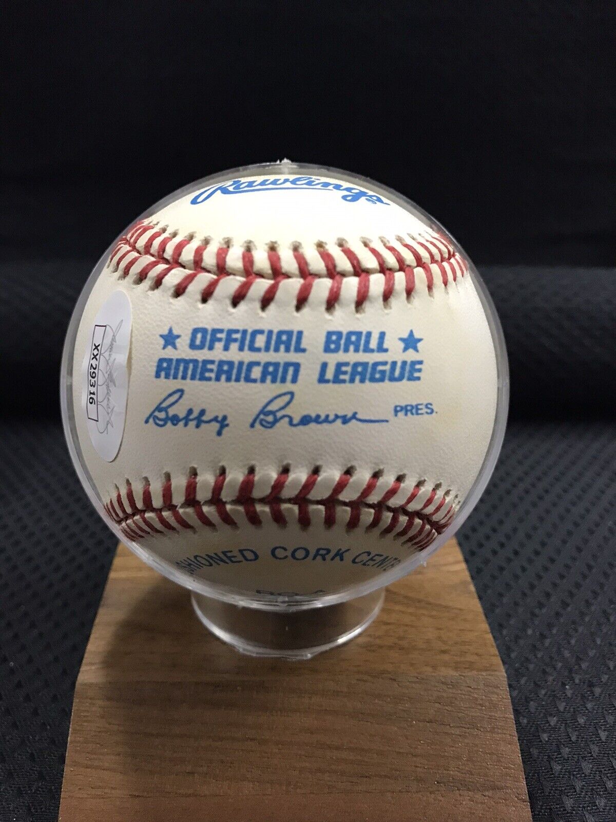 Derek Jeter Signed Rawlings Baseball JSA COA LOA Official League Baseball