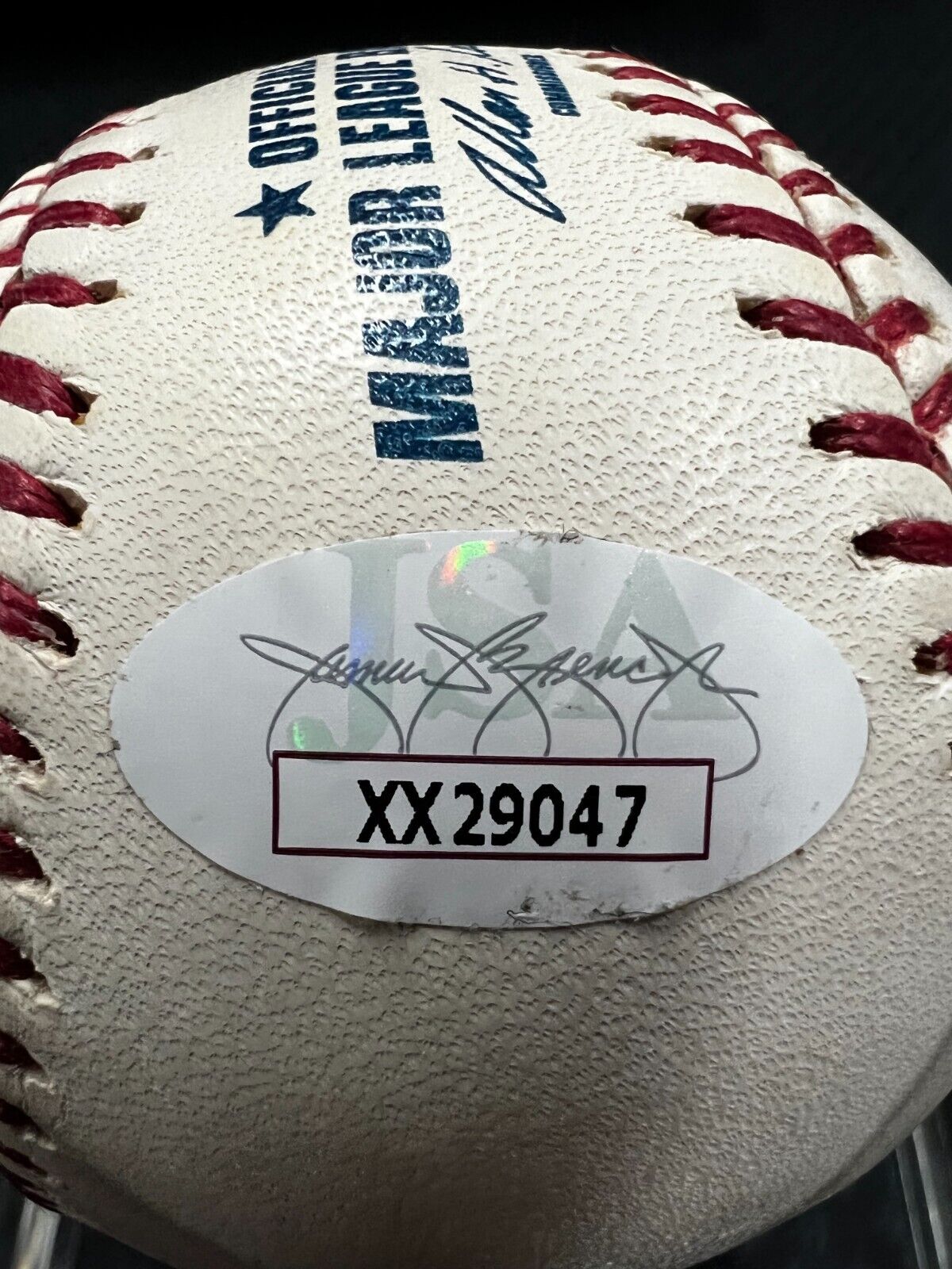 Autographed AL Baseball Kirby Puckett With JSA Letter of Authenticity Sweet Spot