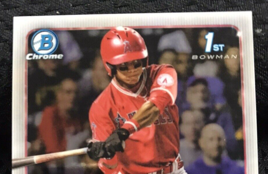 2018 Bowman Draft Chrome Jordyn Adams Auto #CDA-JA Angels 1st Prospect Autogrpah