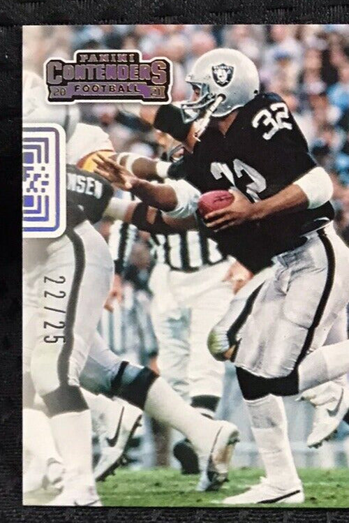 2021 Panini Contenders Marcus Allen Playoff Ticket Gold 22/25 Raiders USC