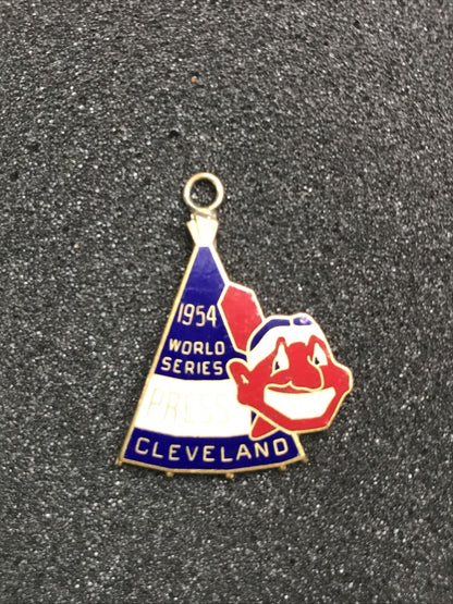 1954 Cleveland Indians WORLD SERIES Press Pin