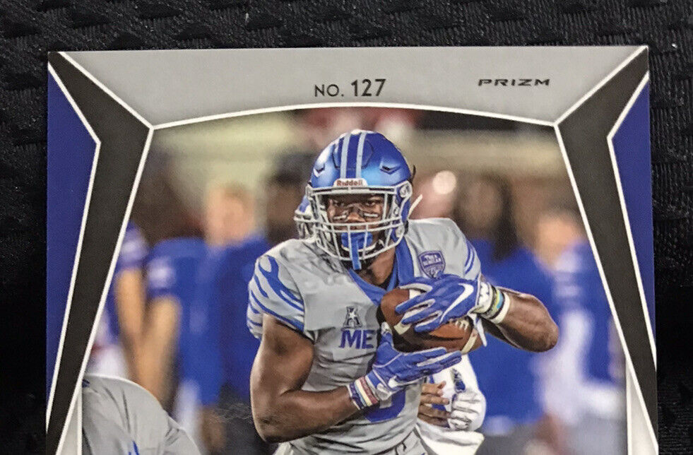 2019 Panini Prizm Draft Picks Darrell Henderson #127 RC Auto Mojo Prizm #17/20