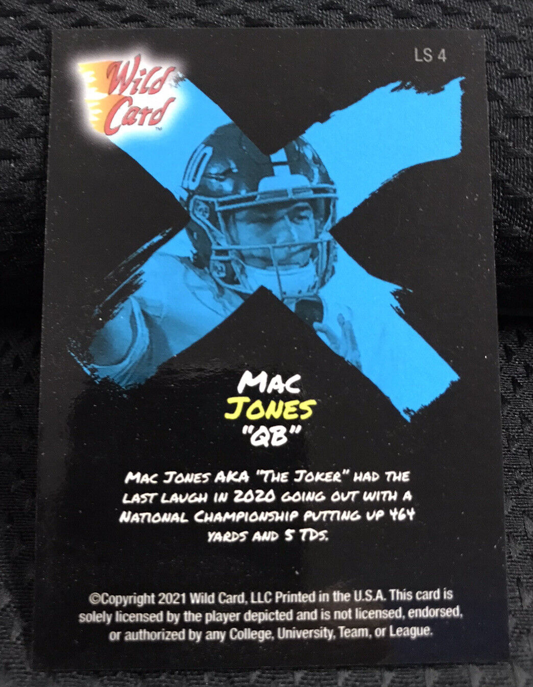 2021 Wild Card Alumination Mac Jones Light Show Holo-Lux # /99 Rookie 🔥🔥🔥