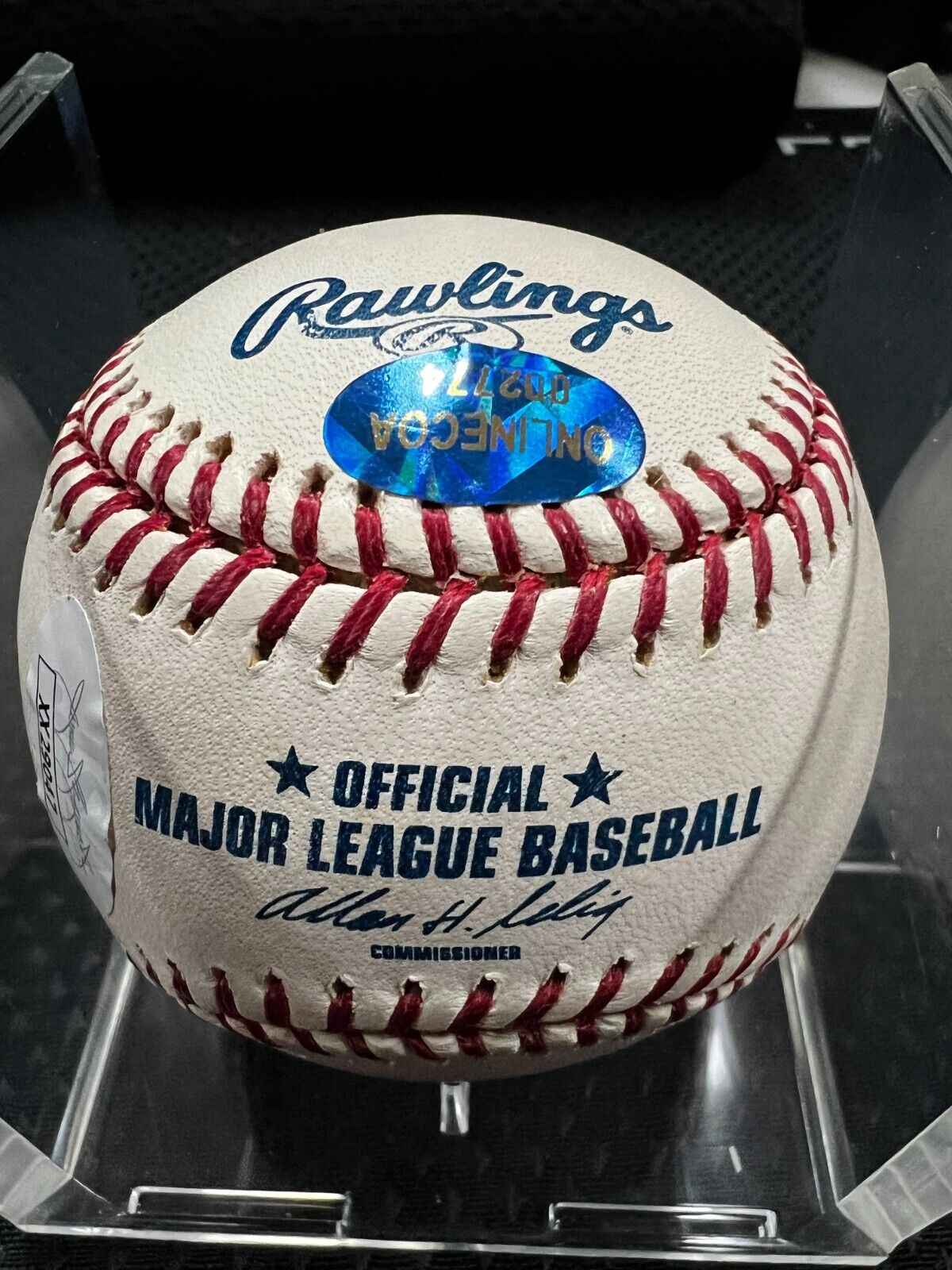 Autographed AL Baseball Kirby Puckett With JSA Letter of Authenticity Sweet Spot