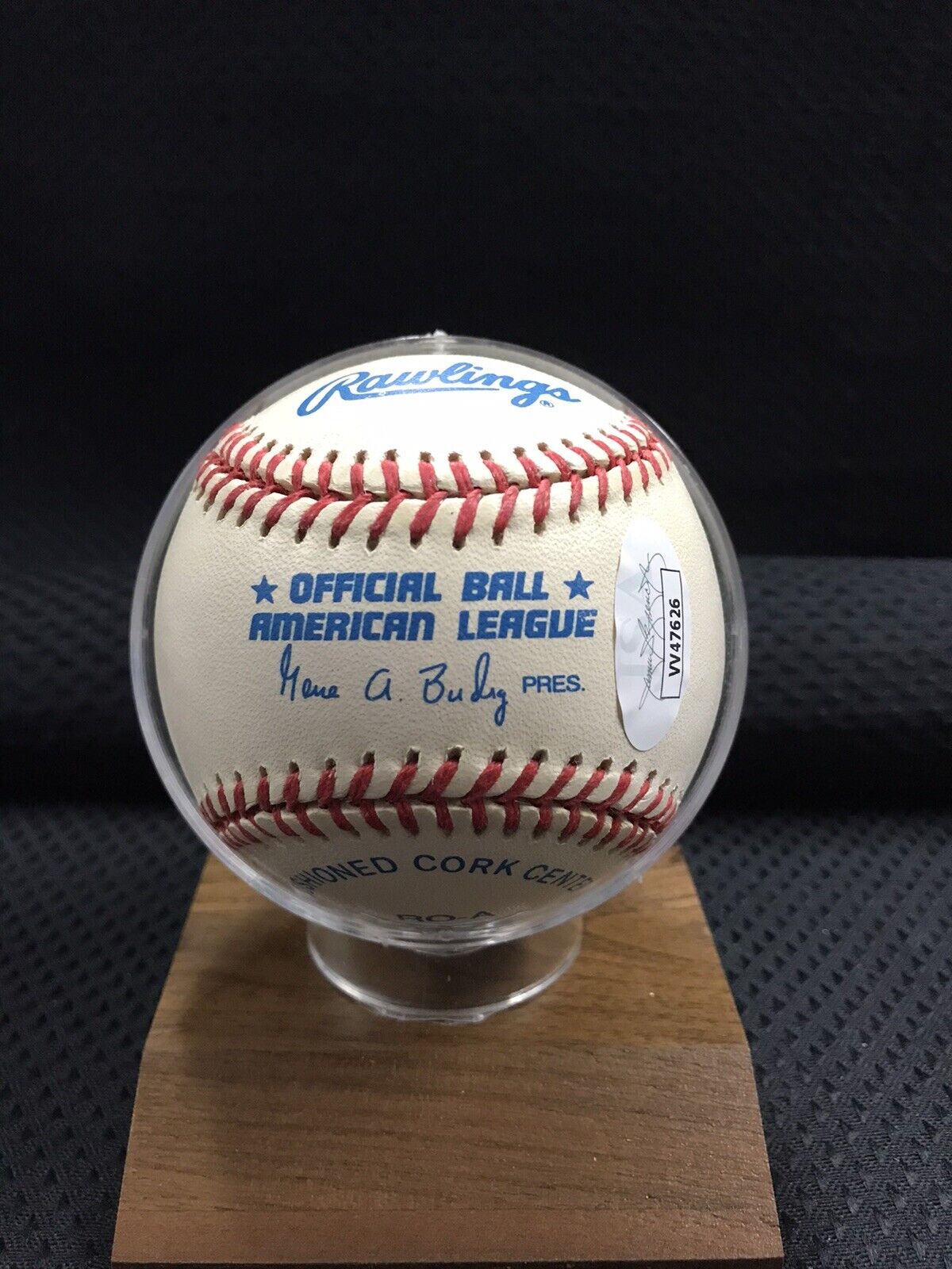 Nolan Ryan Signed Autographed Baseball. JSA COA
