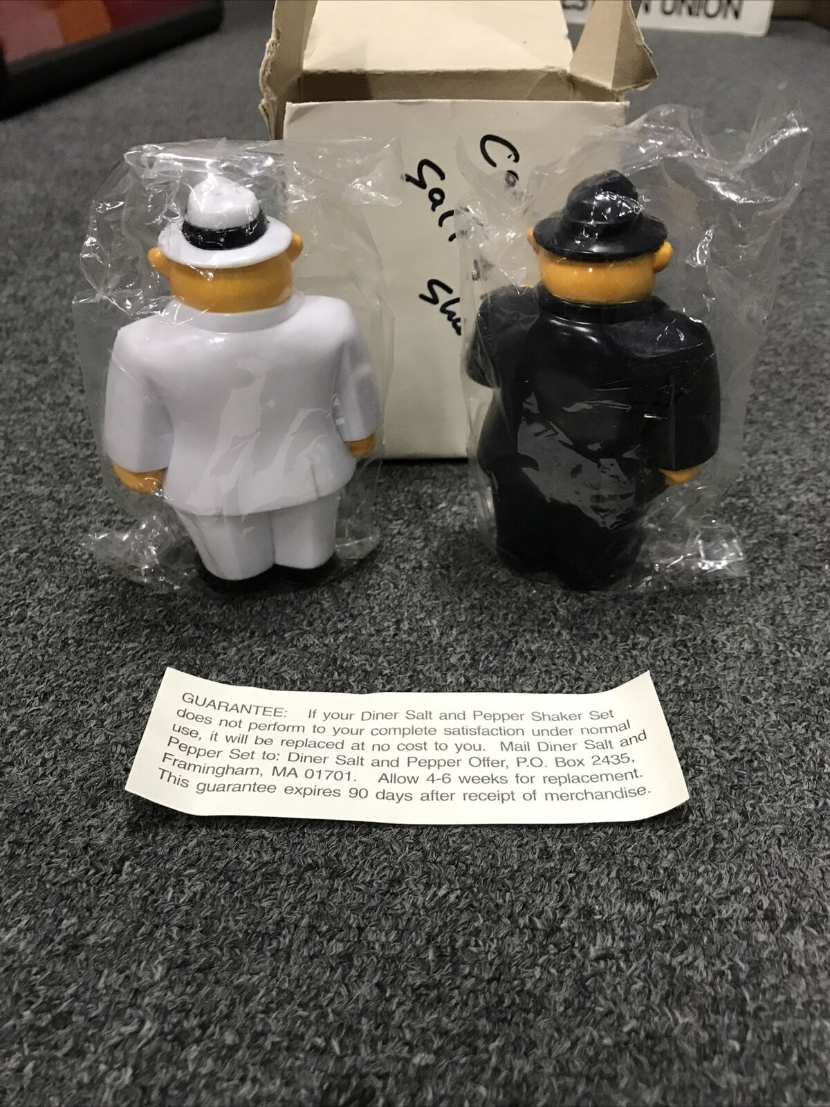 Vintage Joe Cool Camel Cigarette Salt & Pepper Shakers New In Original Box