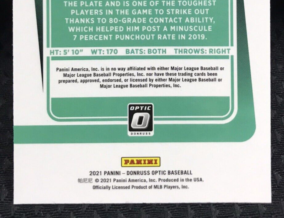 2021 Panini Optic WANDER FRANCO Rated Prospect Silver Prizm Holo Rookie RC #RP1