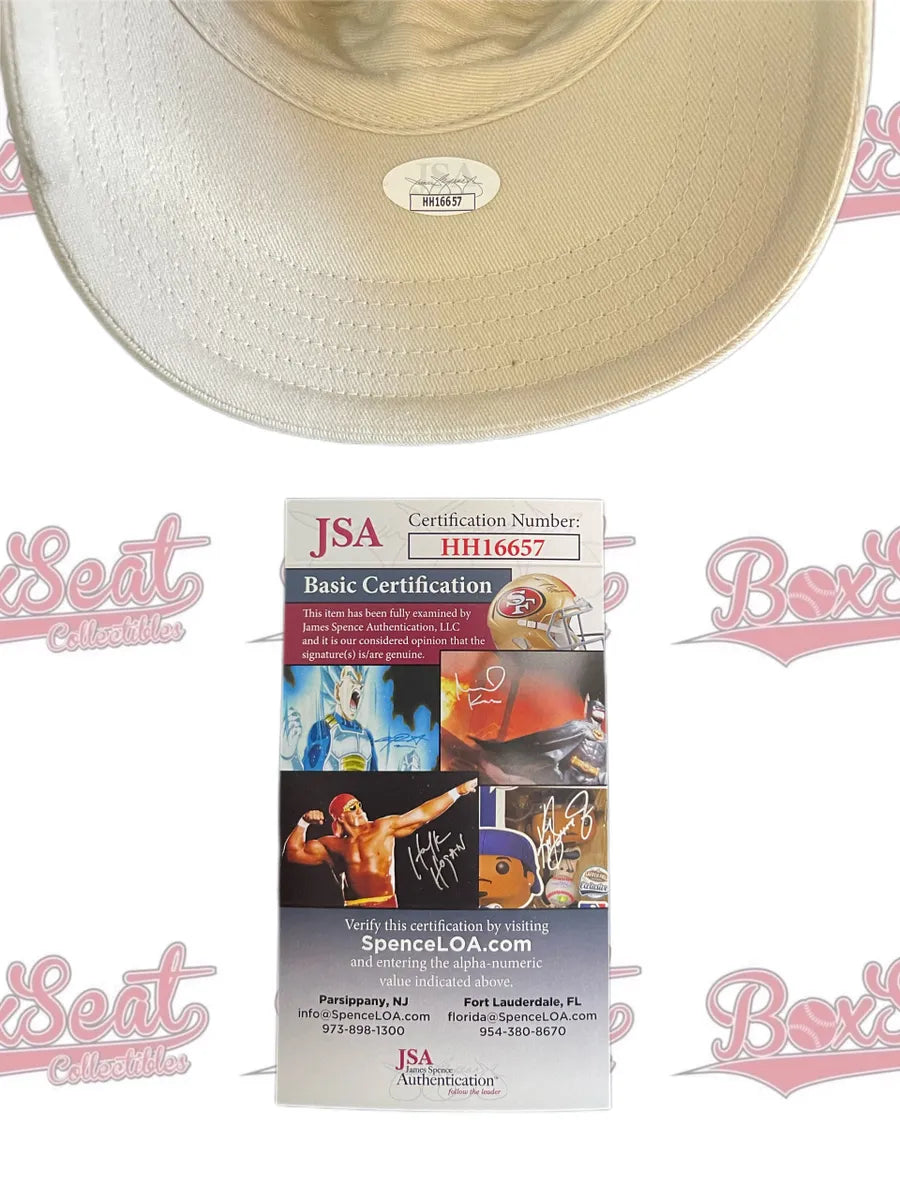 Annika Sorenstam - Autographed Solheim Cup Ballcap - JSA COA