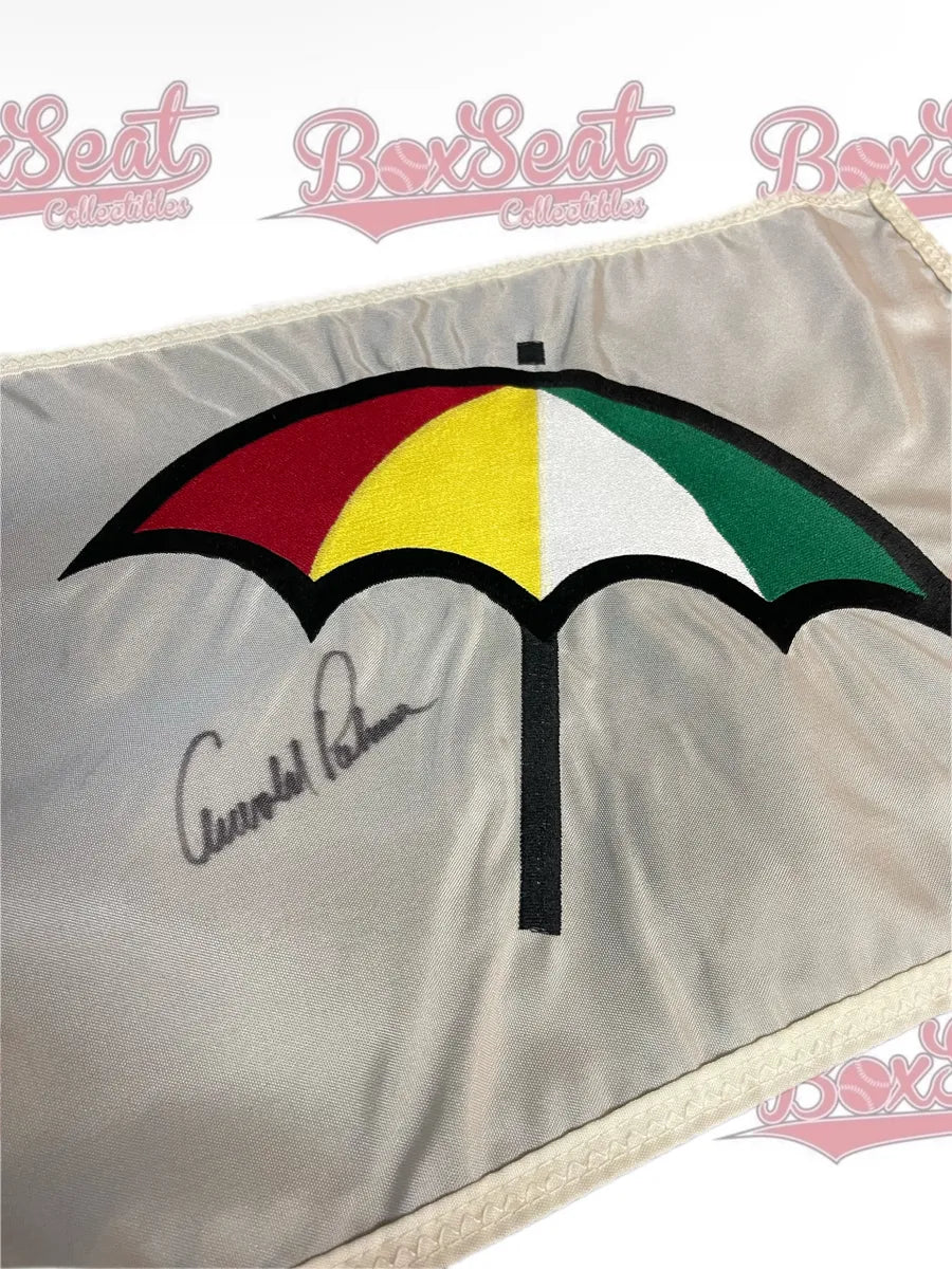 Arnold Palmer - Autographed Flag - JSA COA