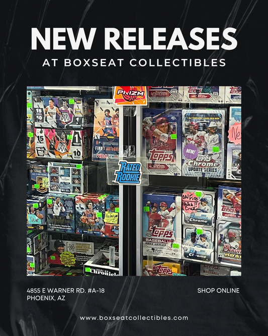 Upcoming Releases in the Hobby You Can't Miss at Boxseat Collectibles