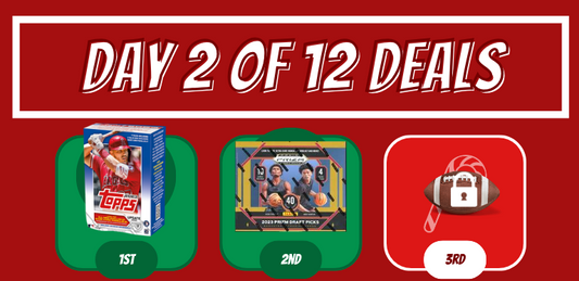 Day 2 of BoxSeat Collectibles' 12 Deals of Christmas: $60 Off on 2023 Panini Prizm Draft Basketball Hobby Box!