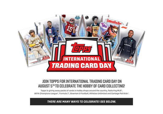 Join BoxSeat Collectibles for International Trading Card Day 2023!