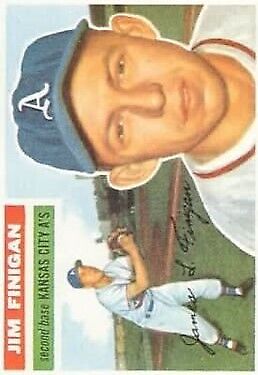 1956 Topps #22 Jim Finigan - NM