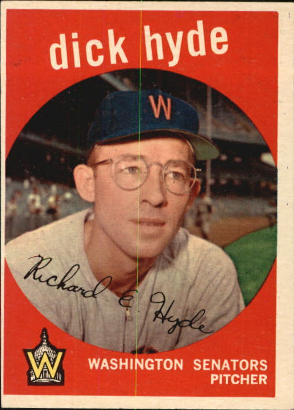 1959 Topps #498 Dick Hyde - NM