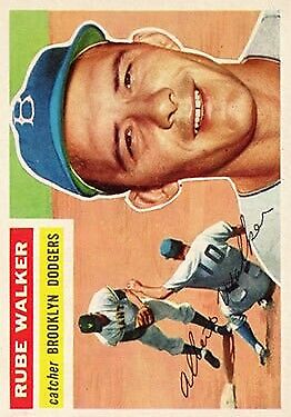 1956 Topps #333 Rube Walker - Vg+