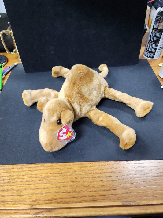 Original 1998 Beanie Buddies TY Humphrey The Camel Beanie Baby Plush With TAG