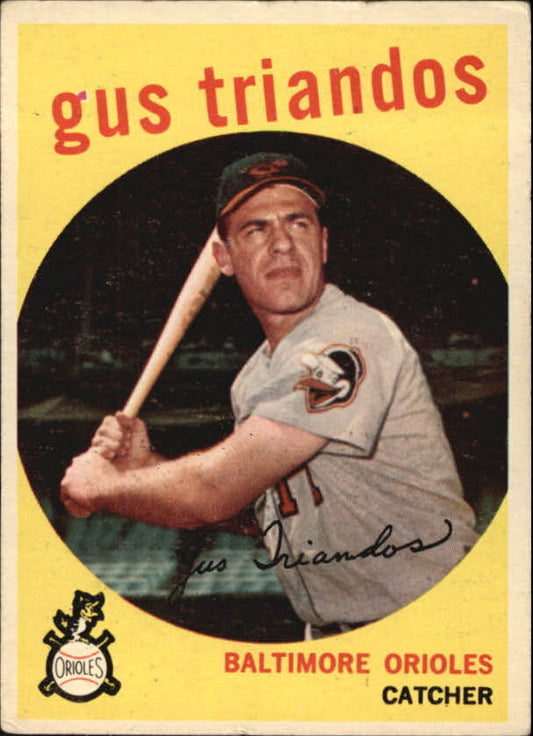 1959 Topps #330 Gus Triandos - NM