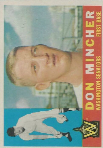 1960 Topps #548 Don Mincher RC - Ex+