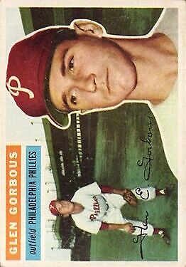 1956 Topps #174 Glen Gorbous RC - NM