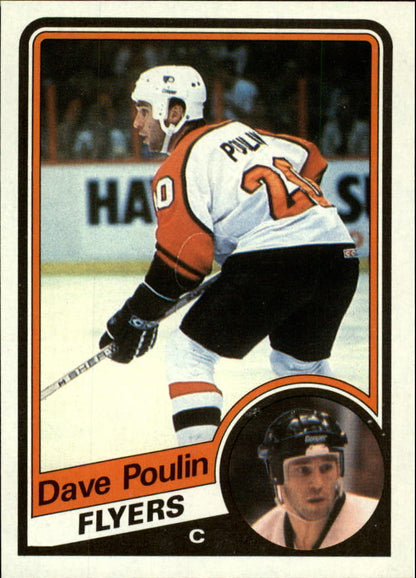 1984-85 Topps #120 Dave Poulin RC - NrMt+