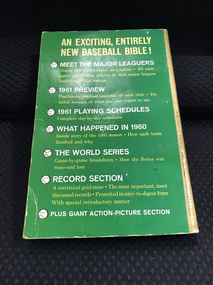 1961 Vintage The Major League Baseball Handbook