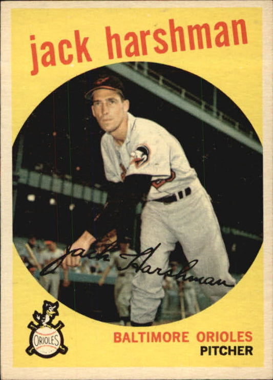 1959 Topps #475 Jack Harshman - NM