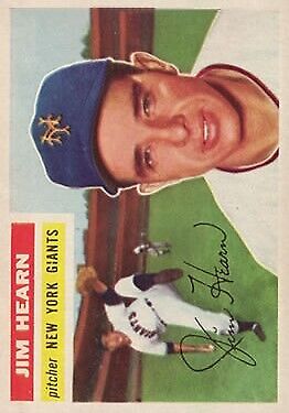 1956 Topps #202 Jim Hearn - NM