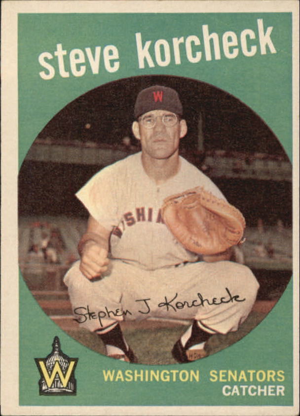 1959 Topps #284 Steve Korcheck - NM