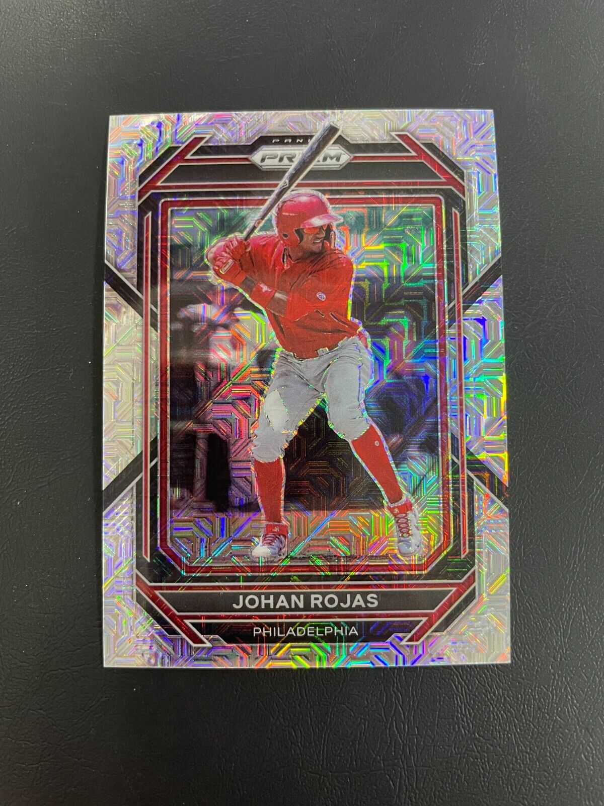 2023 Panini Prizm JOHAN ROJAS Mojo Prizm #'d /25 PHILLIES Prospect