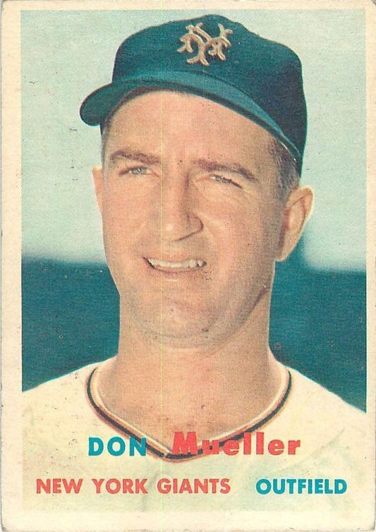 1957 Topps #148 Don Mueller - NM