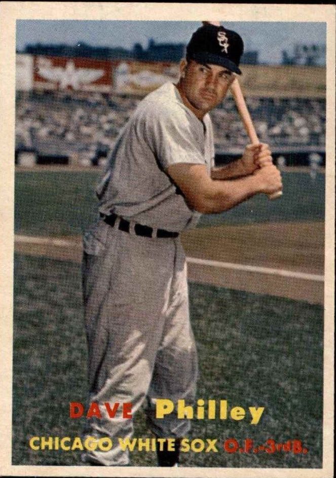 1957 Topps #124 Dave Philley - NM