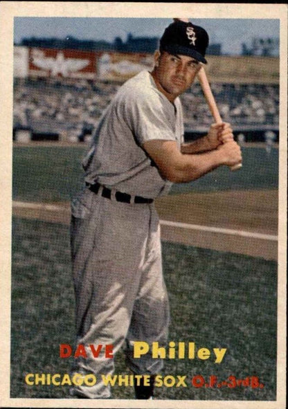 1957 Topps #124 Dave Philley - NM