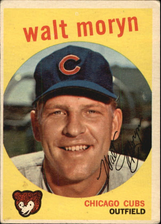 1959 Topps #488 Walt Moryn - NM