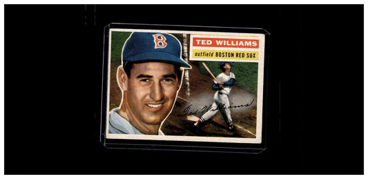 1956 Topps #5b Ted Williams Gray Back