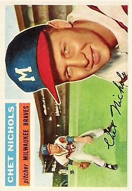 1956 Topps #278 Chet Nichols - NM