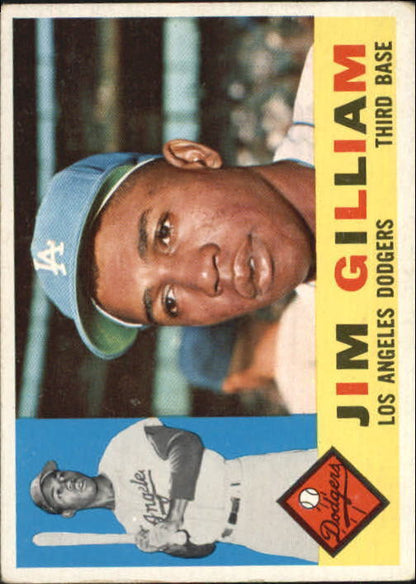 1960 Topps #255 Jim Gilliam - Ex+