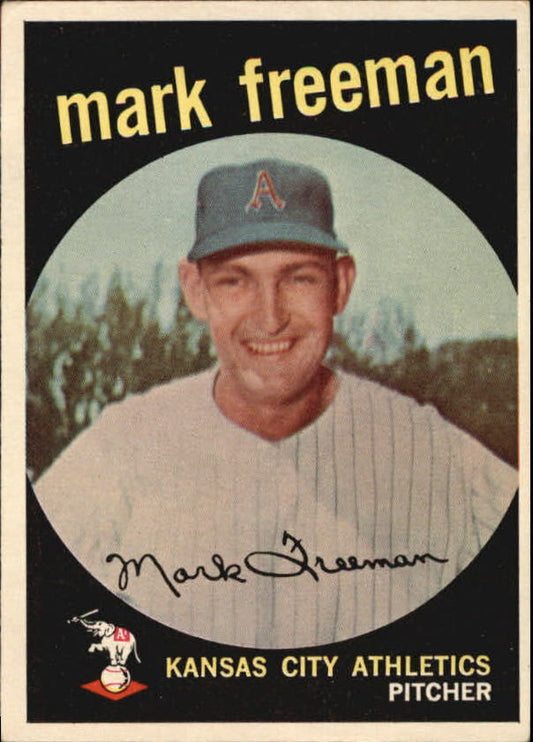 1959 Topps #532 Mark Freeman RC - Vg+