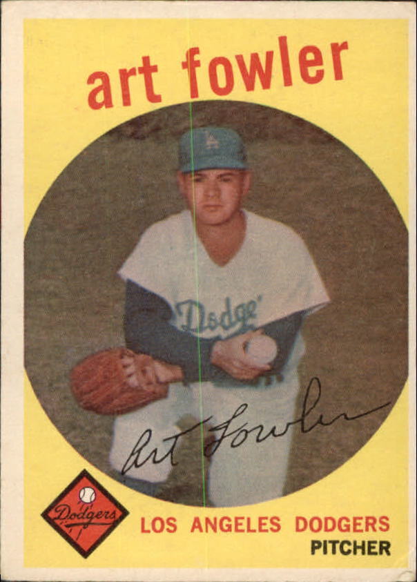 1959 Topps #508 Art Fowler - Vg+