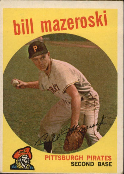 1959 Topps #415 Bill Mazeroski - NM