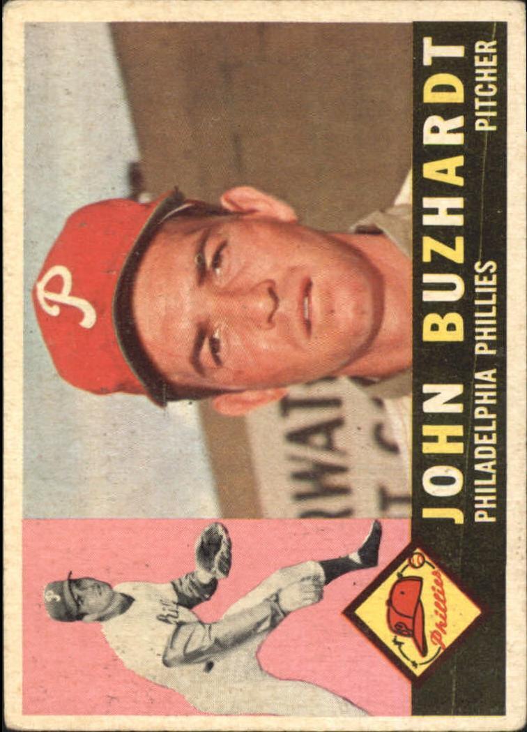 1960 Topps #549 John Buzhardt - Ex+