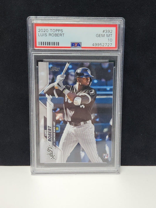 2020 Topps Luis Robert #392 Rookie RC Chicago White Sox PSA 10 Gem Mint